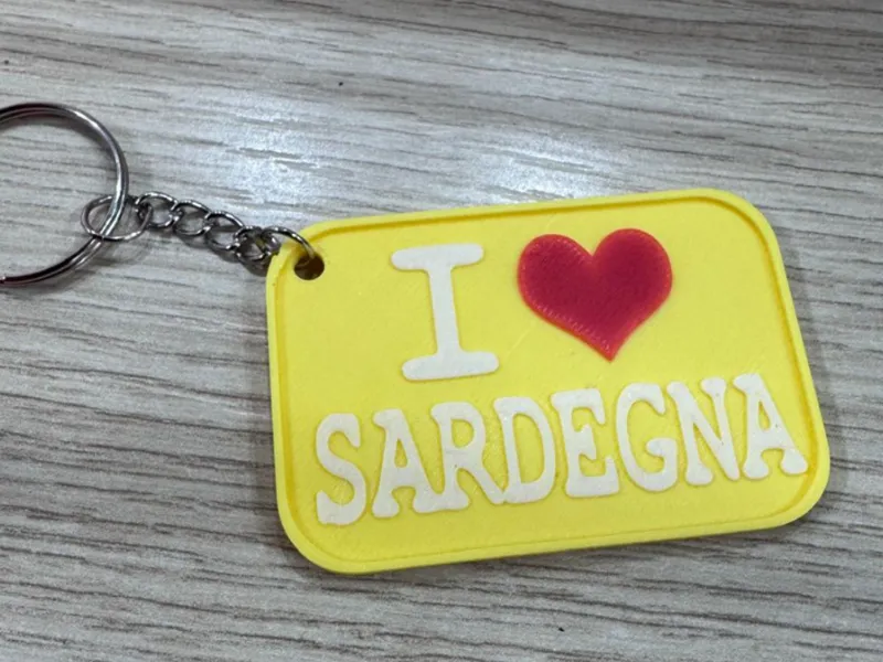 Portachiavi I Love Sardegna