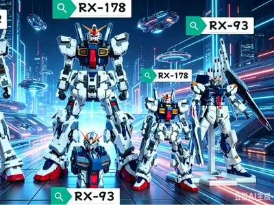 Nu Gundam (legs and other parts)