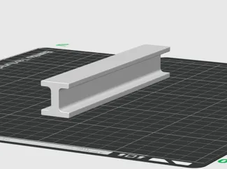 工字梁（I-beam / H-beam）双凹槽导轨