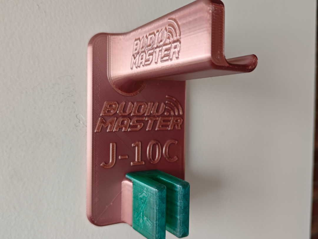 翔翼模型工作室的J-10飞机（歼10）航模挂架，磁吸挂架