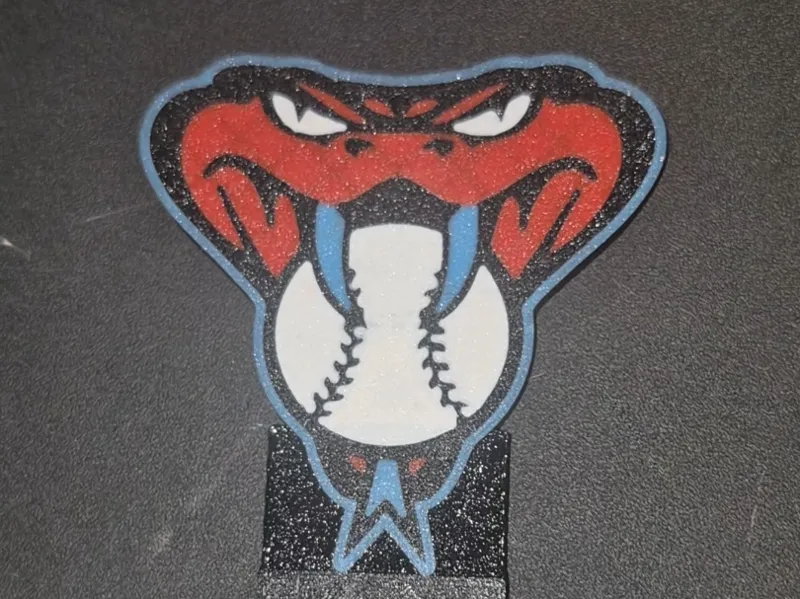 Diamondbacks+snake+logo hardhat clip
