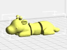 Lying Flexi Giraffe