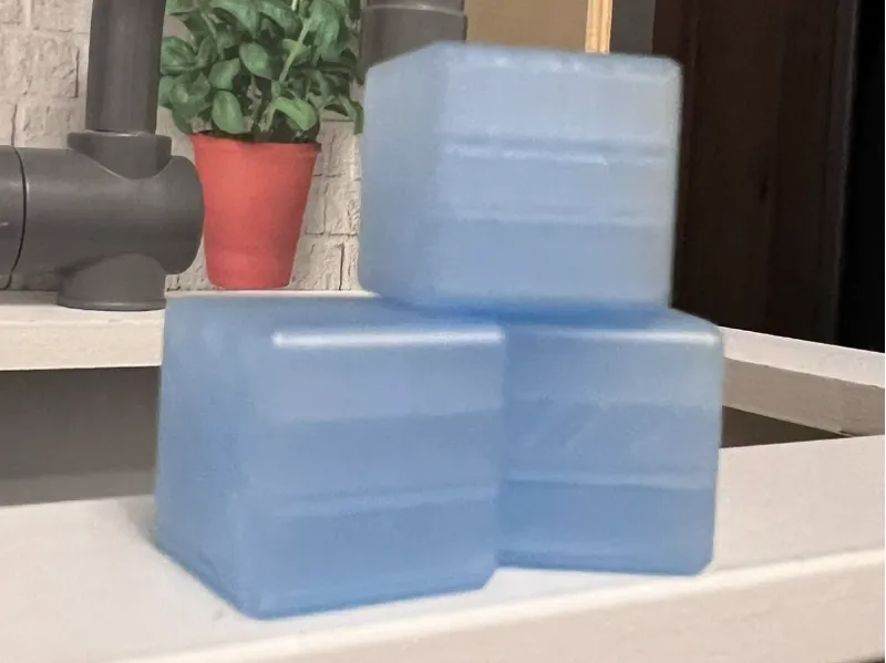Eiswürfel für Spieleküche