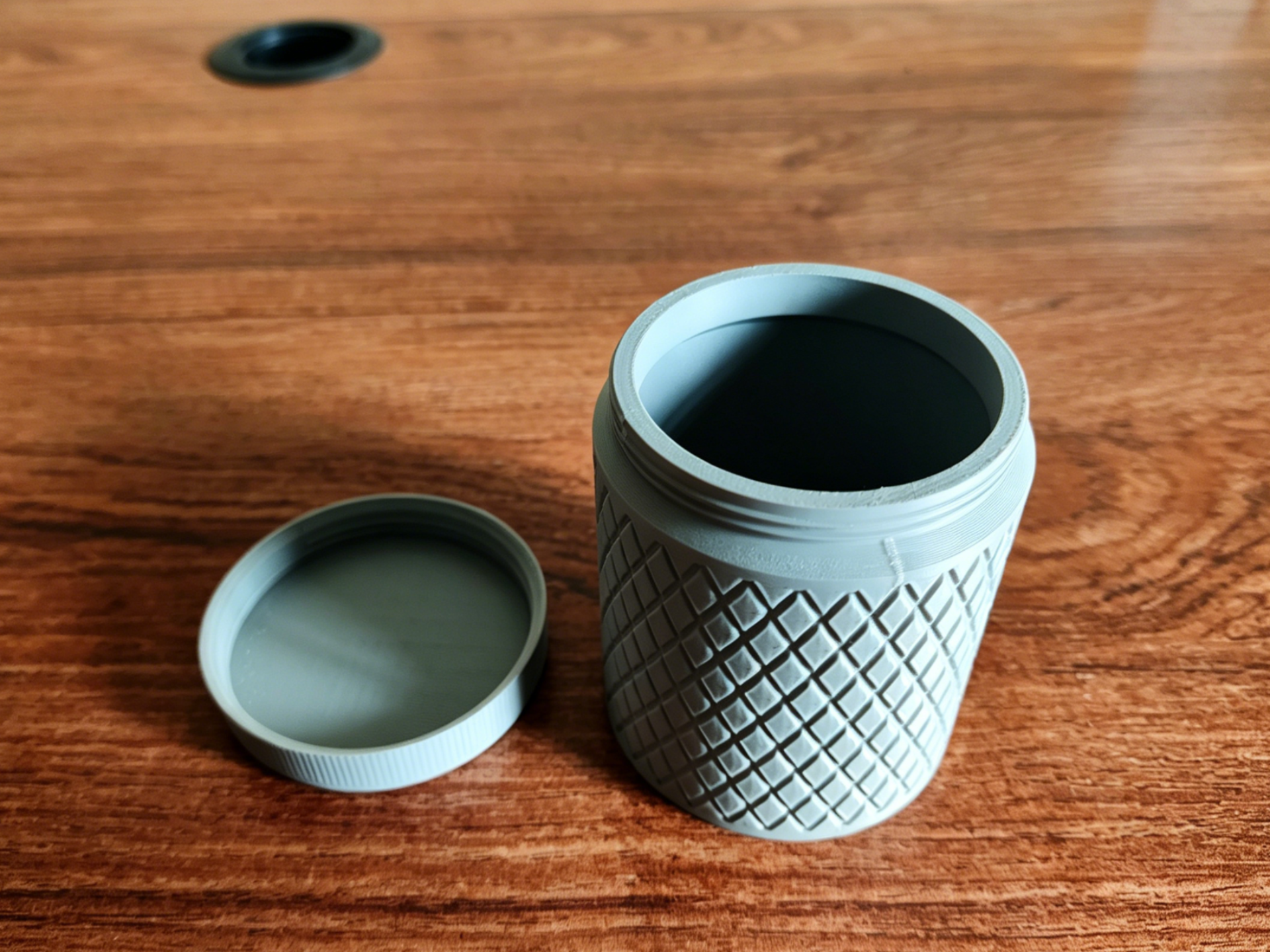 收纳筒——菱格