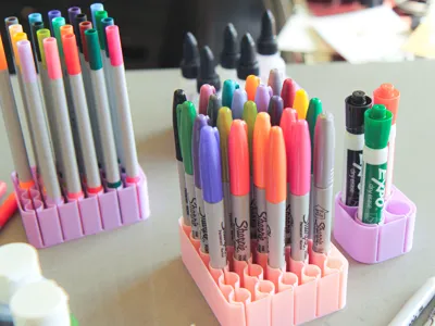 Customizable Vase Mode Organizer