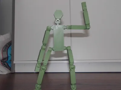 Simple action figure