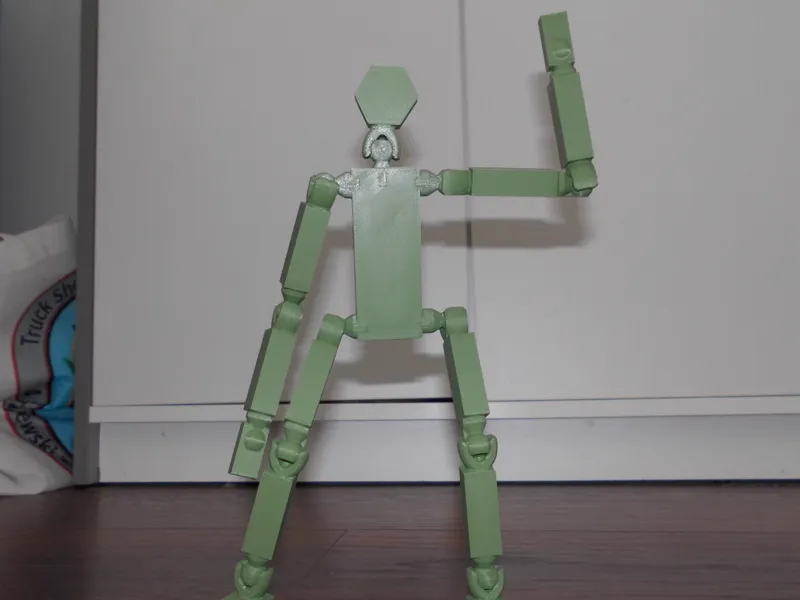 Simple action figure