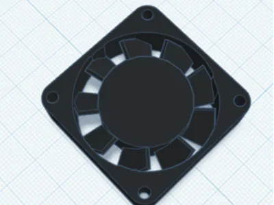 Bambu lab p1s fan