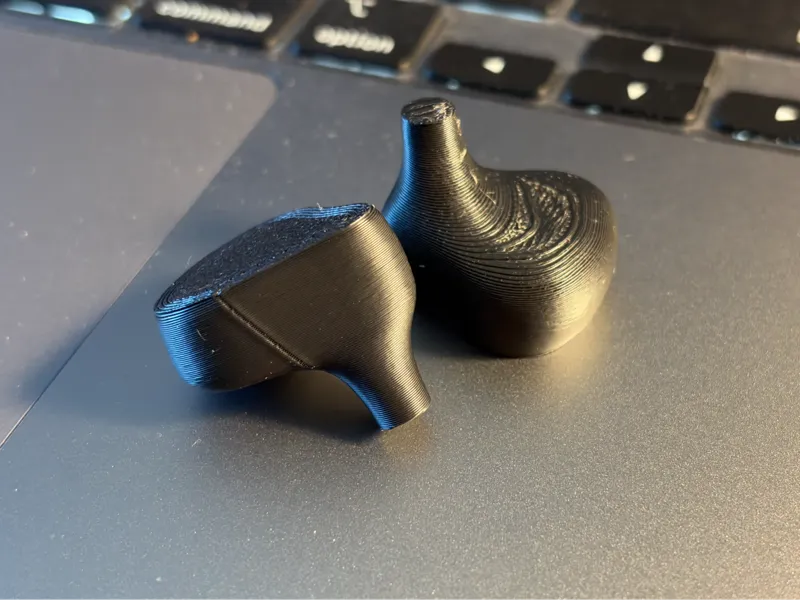 Medium Sized Hybrid IEM Shell (Solid Geometry)