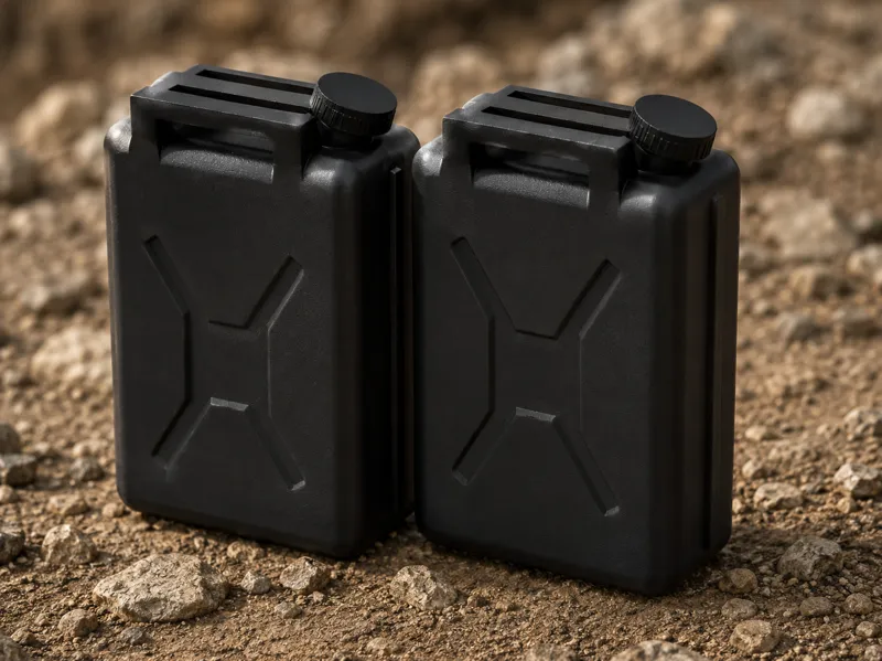 12 Mini Jerry Cans (1/24 scale)