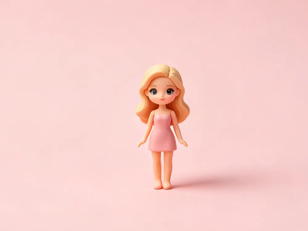 Barbie Doll - Children's Day Toy - Girls' Gift Coloring Toy - Free 3D ...