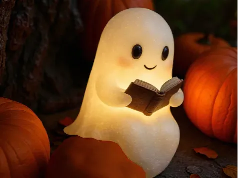 Little Ghost Reader - Halloween Decoration