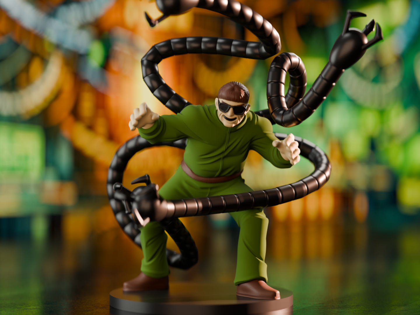 Spider-Man Otto Octavius Doctor Octopus Figurine