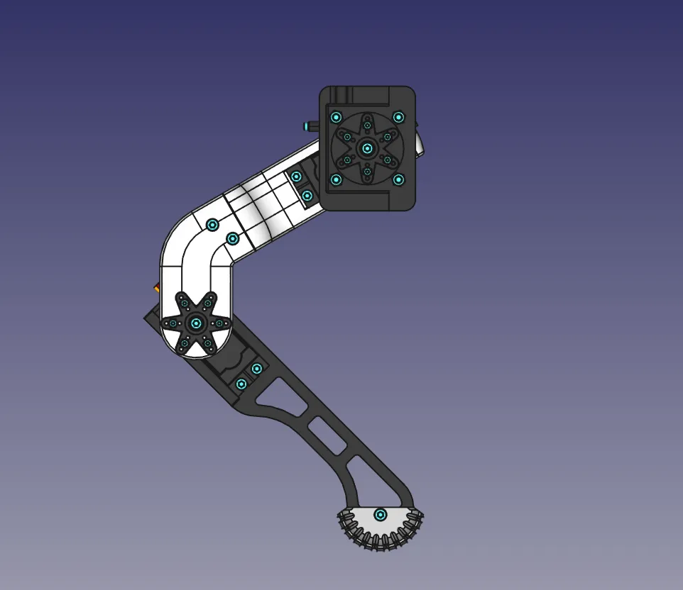016 - Attach Shoulder Joint to upper Leg