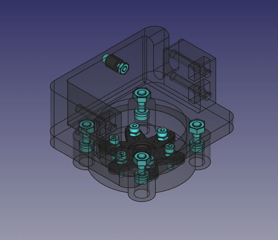 015 - Attach Servohorn Cap to Servomount