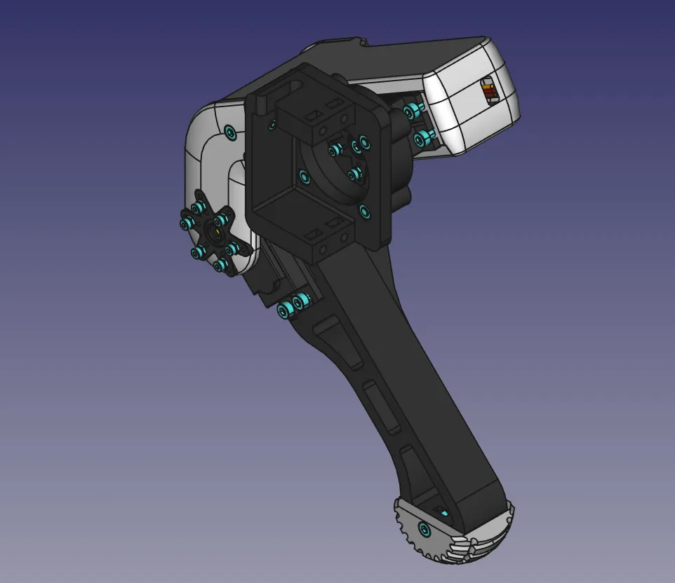 016 - Attach Shoulder Joint to upper Leg
