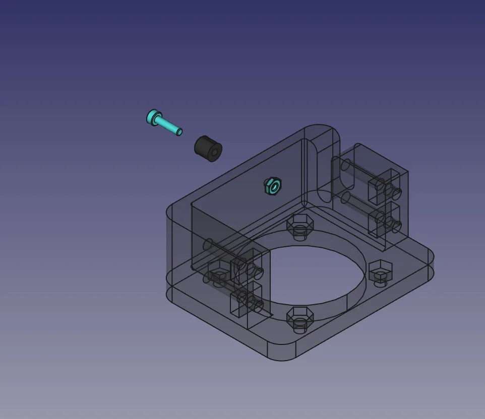 014 - Attach Ballbearing Pin to Servomount