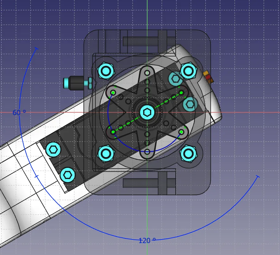 016 - Attach Shoulder Joint to upper Leg