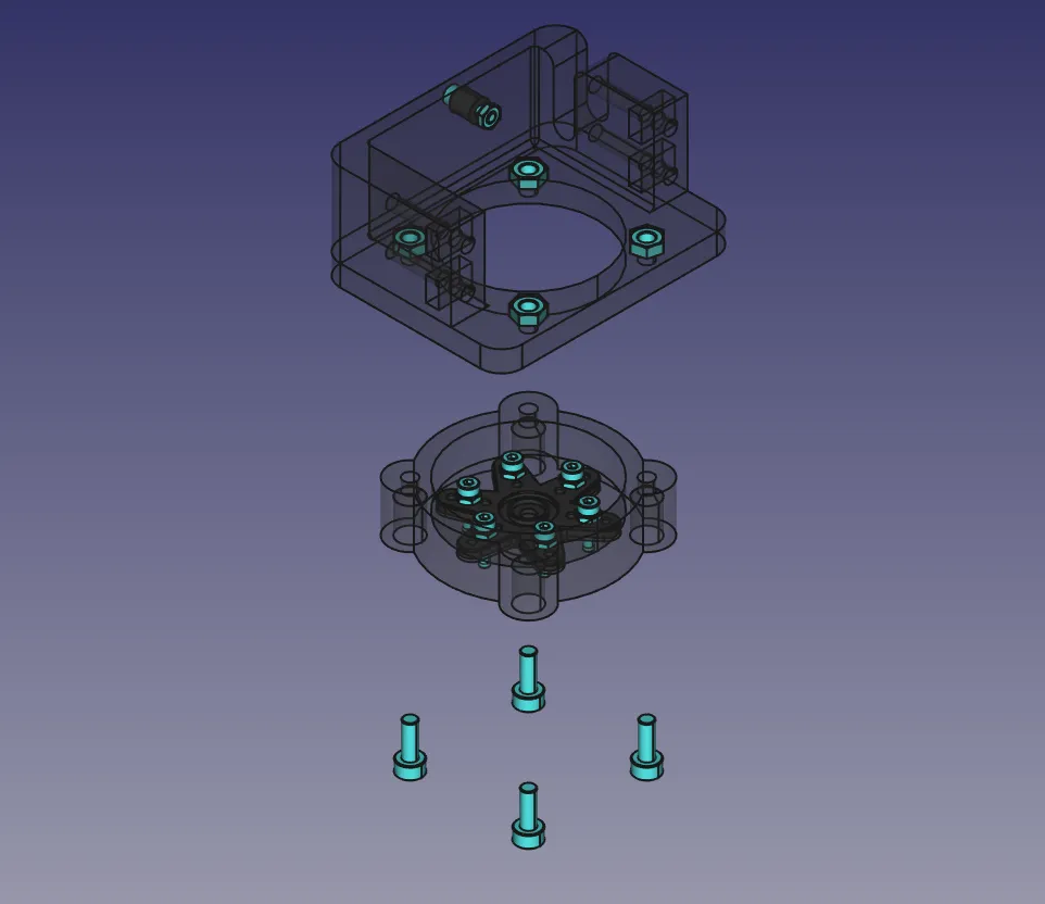 015 - Attach Servohorn Cap to Servomount