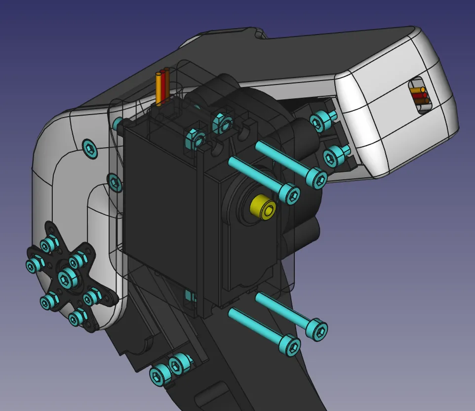 017 - Attach Servo to Shoulder Joint