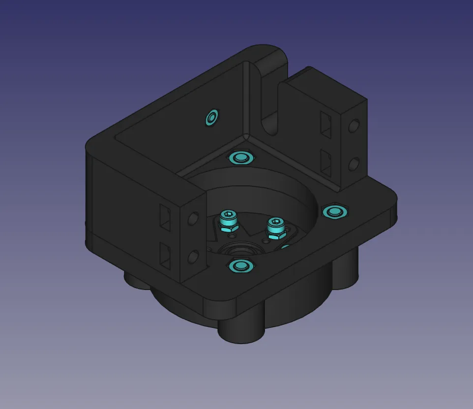 015 - Attach Servohorn Cap to Servomount