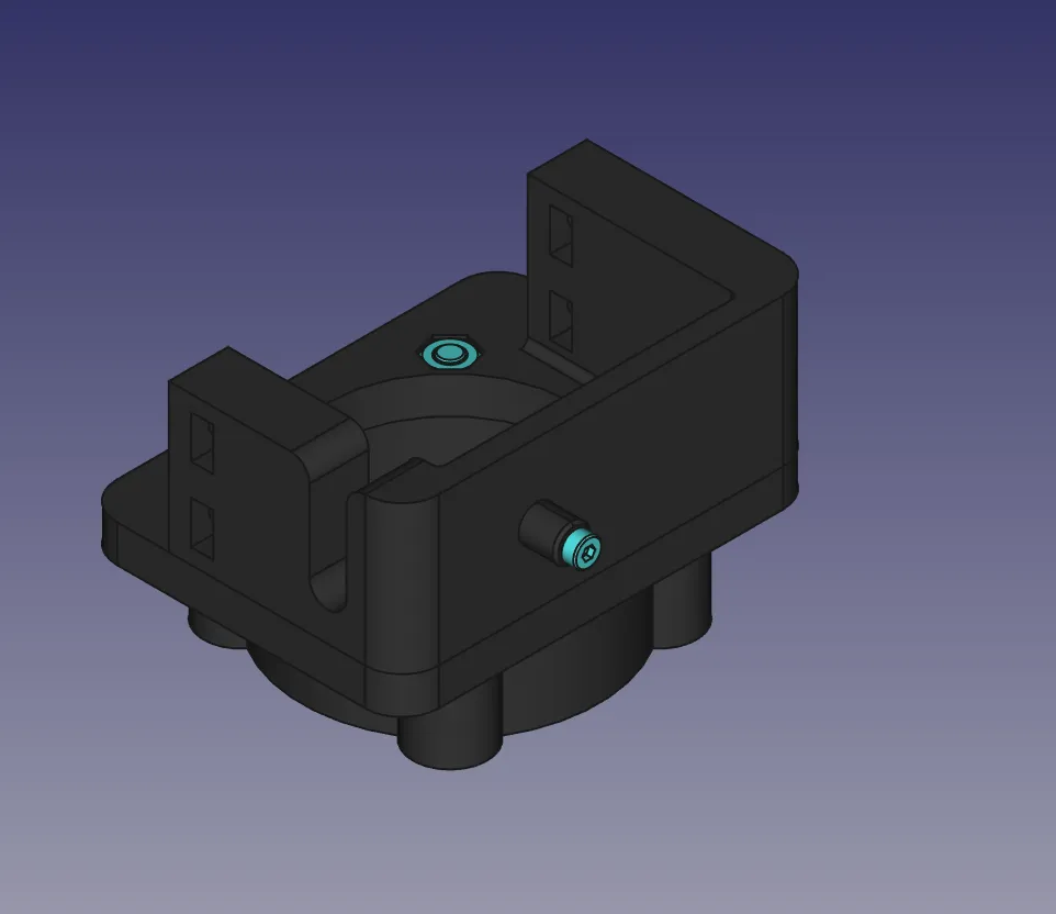 015 - Attach Servohorn Cap to Servomount