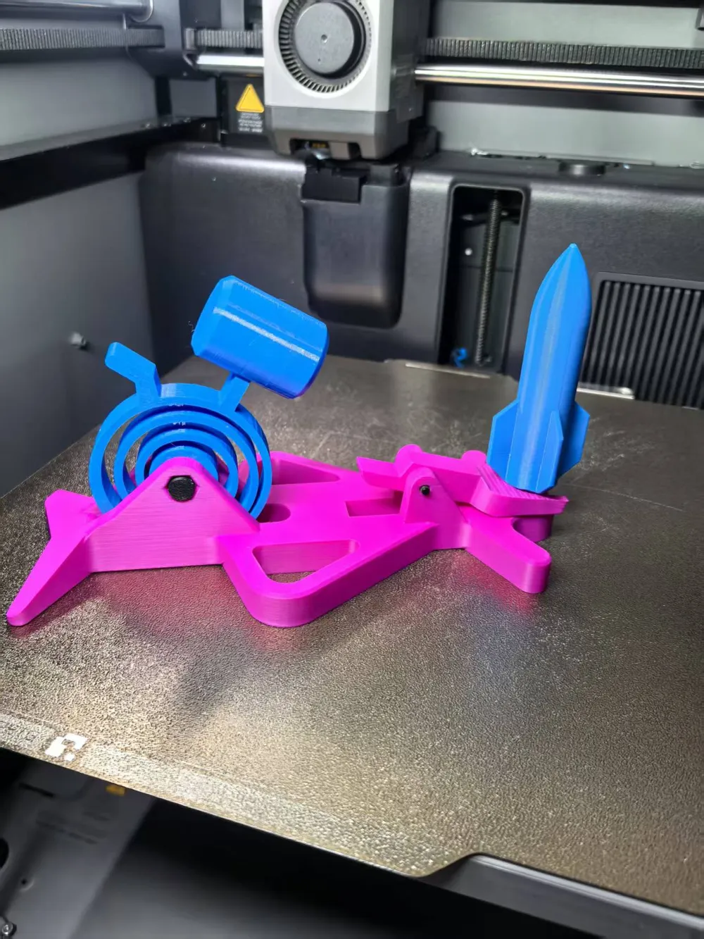 Mechanical Spring Hammer Missile Launcher - Free 3D Print Model ...