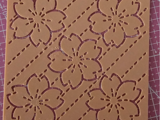 Sakura Sashiko Stencil 