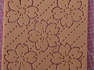 Sakura Sashiko Stencil
