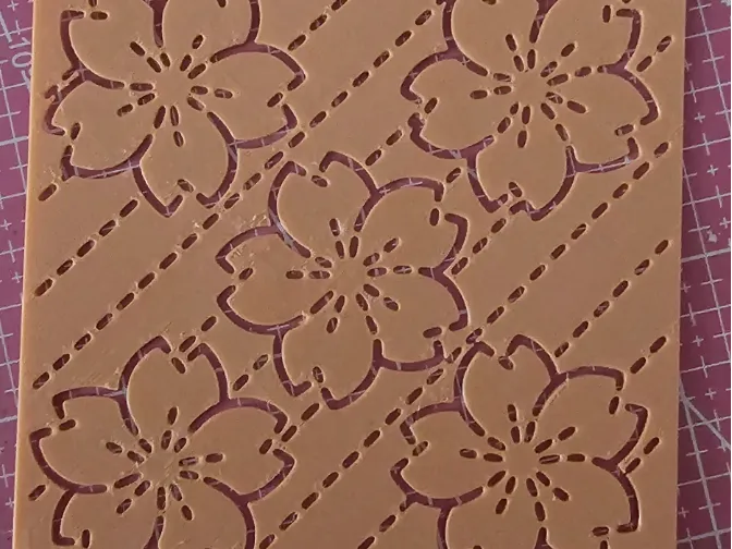 Sakura Sashiko Stencil 