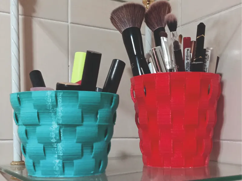 JAVIBA Wavy Braided Cup - Multiuse Organizer