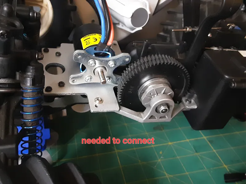 Small gear for rc car project 2 tear (11-19 teeth)