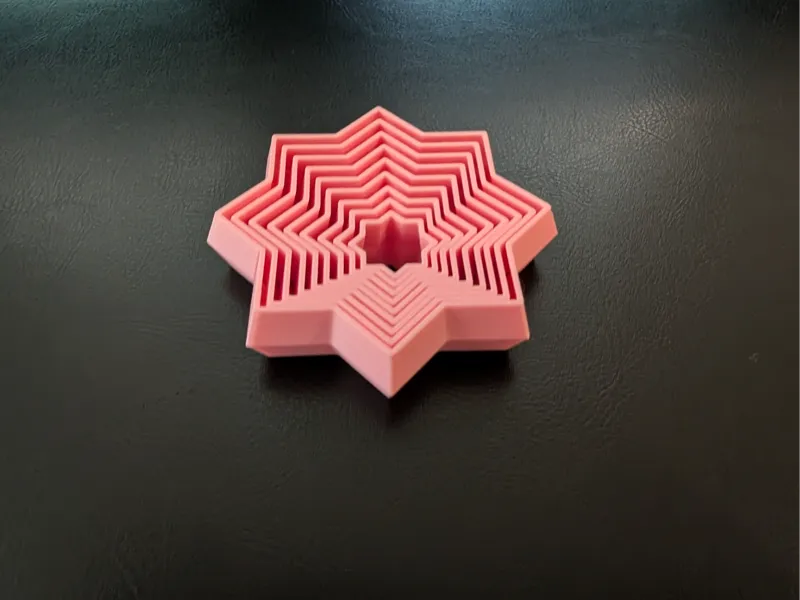 Layered Starburst Fast Print No Supports 