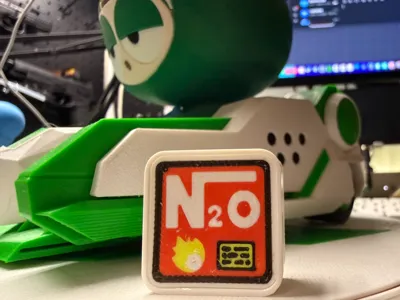 KartRider Illuminated Nitrous Boost Plate