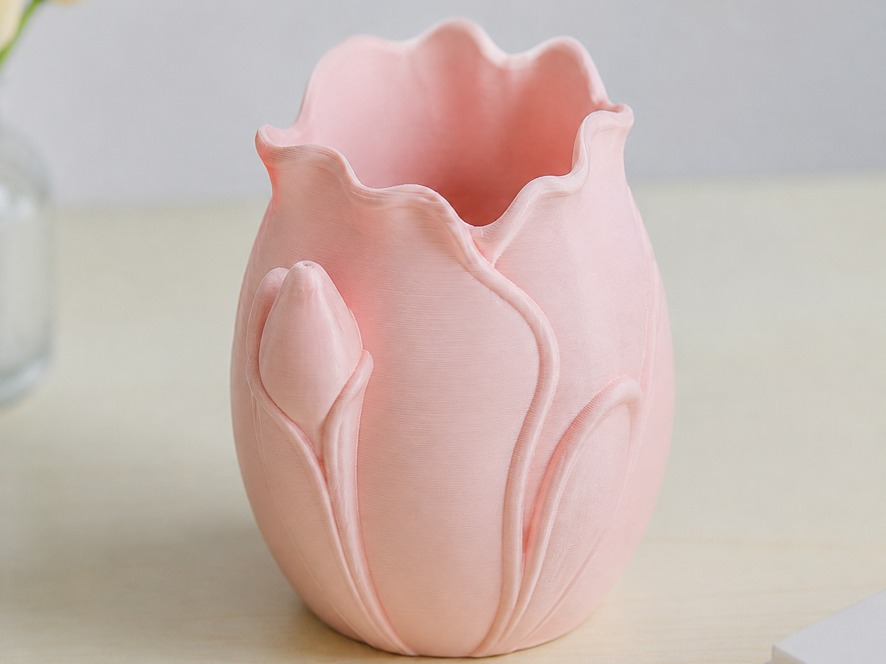花花笔筒| 收纳筒— STL Gratis | 3DFinder