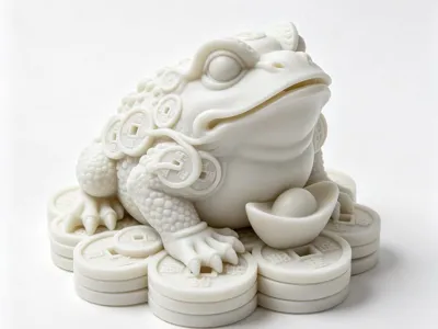 Money Toad Figurine