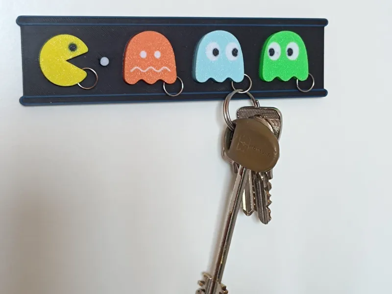 Pac-Man Key Holder