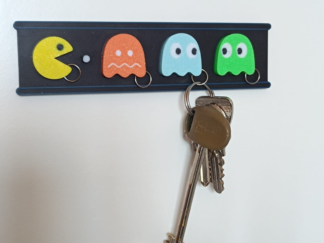 Pac-Man Magnetic Key Holder