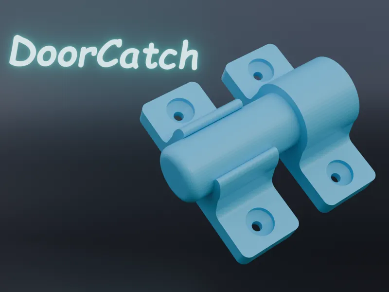 DoorCatch – Simple Printable Door Latch