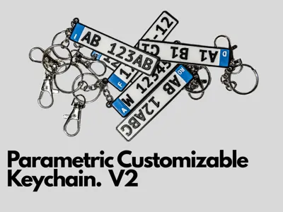 Customizable Keychain V2