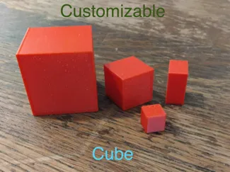 customizable cube