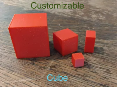 customizable cube