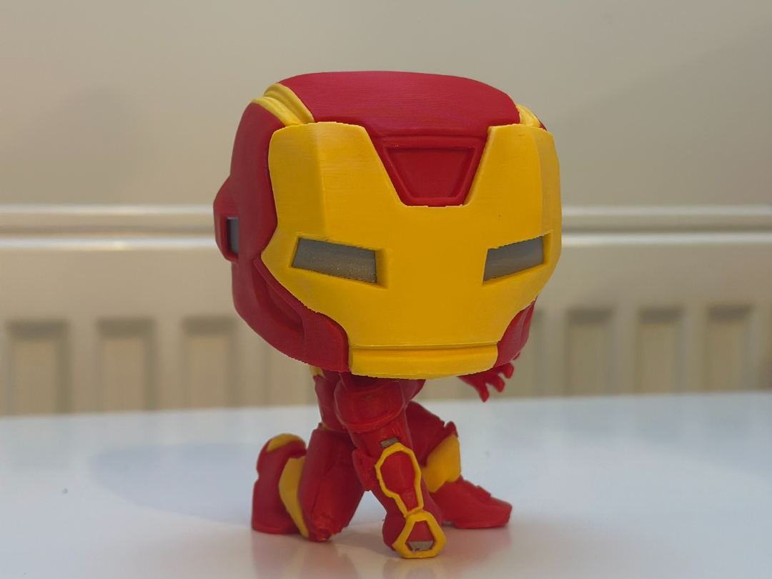 Iron Man Figure - Multicolor (MMU) & Single Color