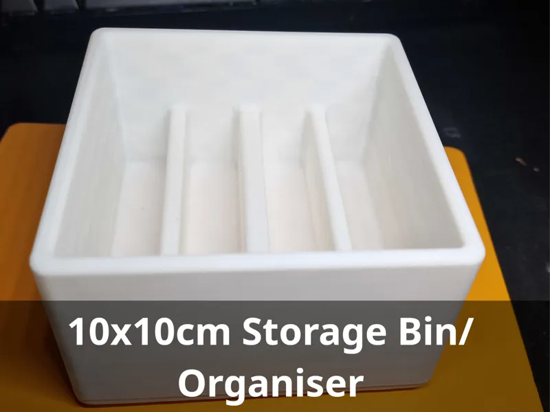 10x10cm Storage Bin/Organiser