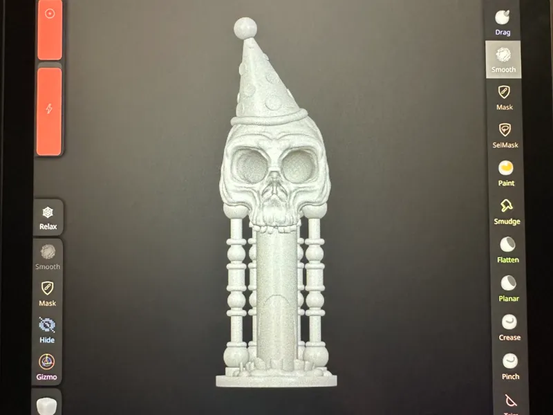 CIRCUS SKULL DICE TOWER