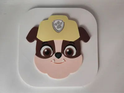 Children's Educational Puzzle Paw Patrol Puzzle — Rubble