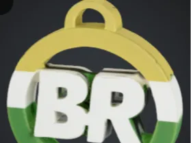 Petrobras Personalized Keychain