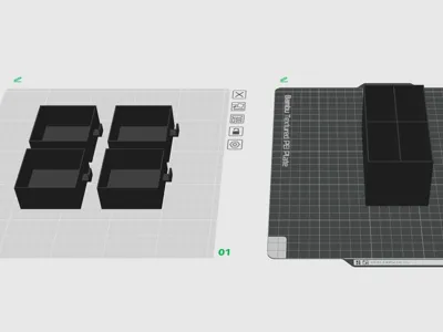 Desktop Storage Cabinet