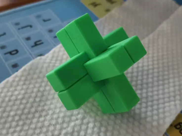 鲁班锁 六柱版