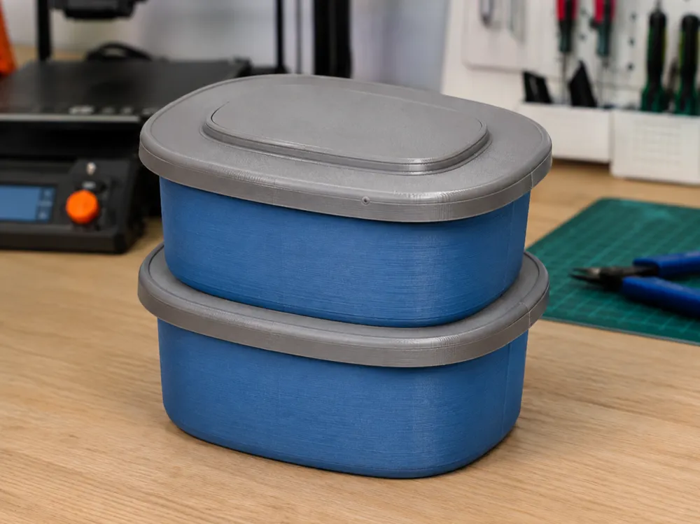 Stackable Containers (Equipment, Storage, etc..) - Free 3D Print Model ...